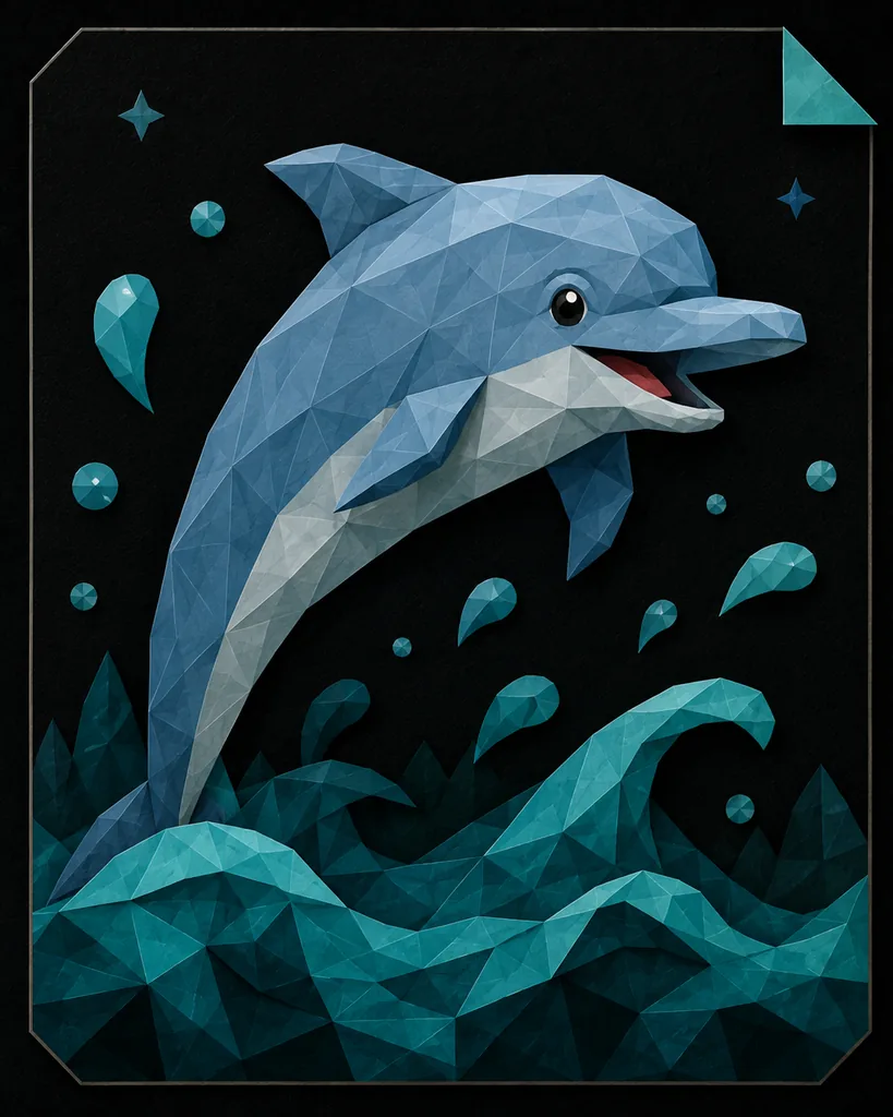 ESFP — The Spark, illustrated as the Dolphin
