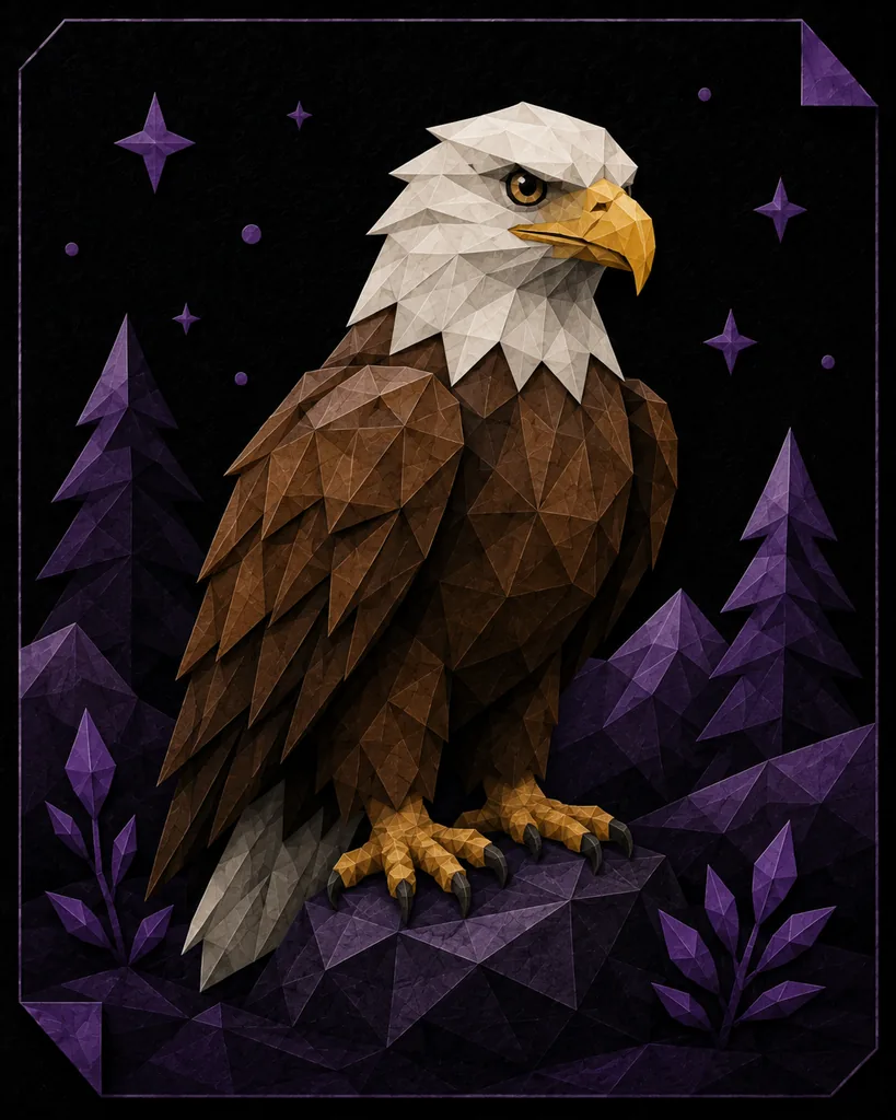 INTJ — The Strategist, illustrated as the Eagle