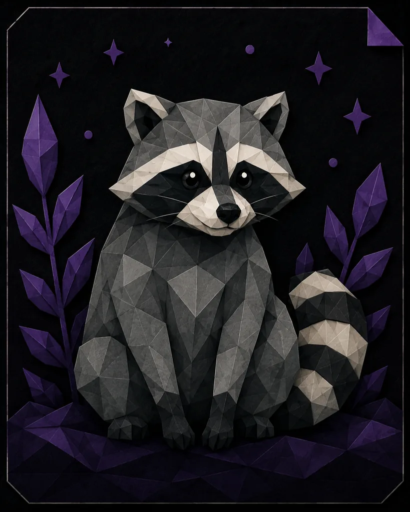 ISTP — The Tinker, illustrated as the Raccoon