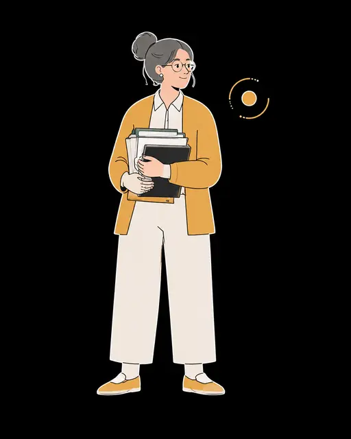 Illustrated portrait representing the ISFJ personality type